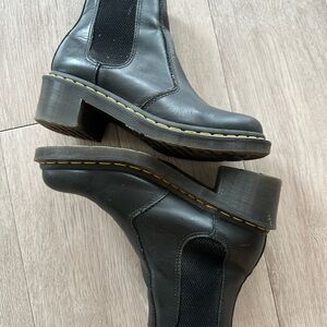 Dr. Martens Black Heeled Boots